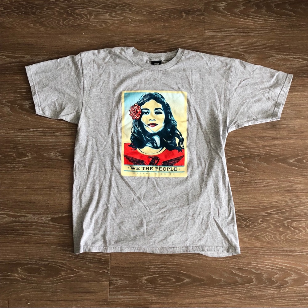 Obey shirt Large